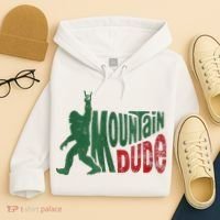Mountain Dude Bigfoot Sasquatch Rock On Hoodie thumb 4