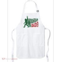 Mountain Dude Bigfoot Sasquatch Rock On Apron thumb 0