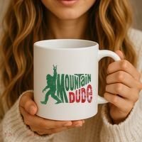 Mountain Dude Bigfoot Sasquatch Rock On Coffee Mug thumb 3