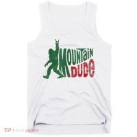 Mountain Dude Bigfoot Sasquatch Rock On Tank Top thumb 0