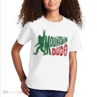 Mountain Dude Bigfoot Sasquatch Rock On Kids T-Shirt thumb 2