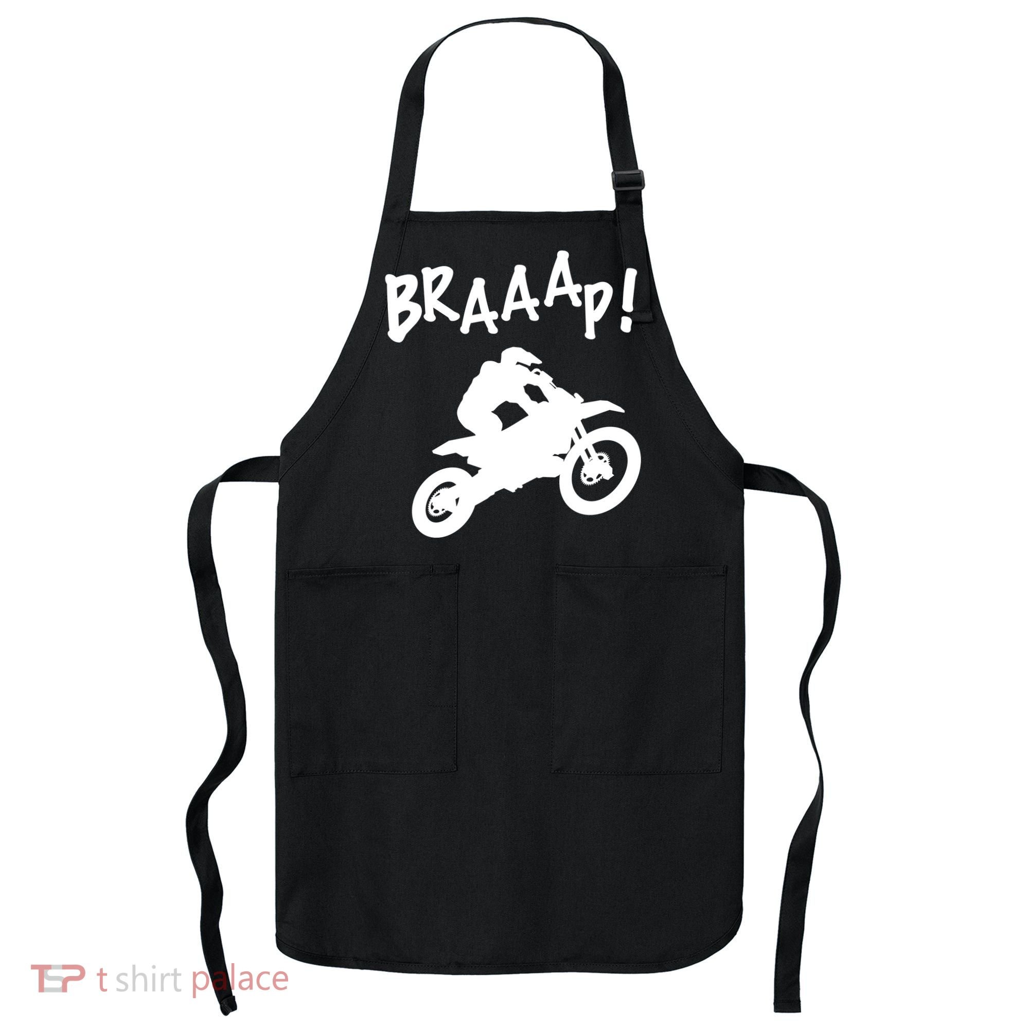 Motocross Dirt Bike Braaap Gift Apron