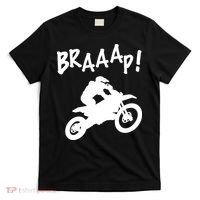 Motocross Dirt Bike Braaap Gift T-Shirt thumb 0