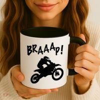 Motocross Dirt Bike Braaap Gift Coffee Mug thumb 3