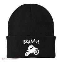 Motocross Dirt Bike Braaap Gift Beanie thumb 0