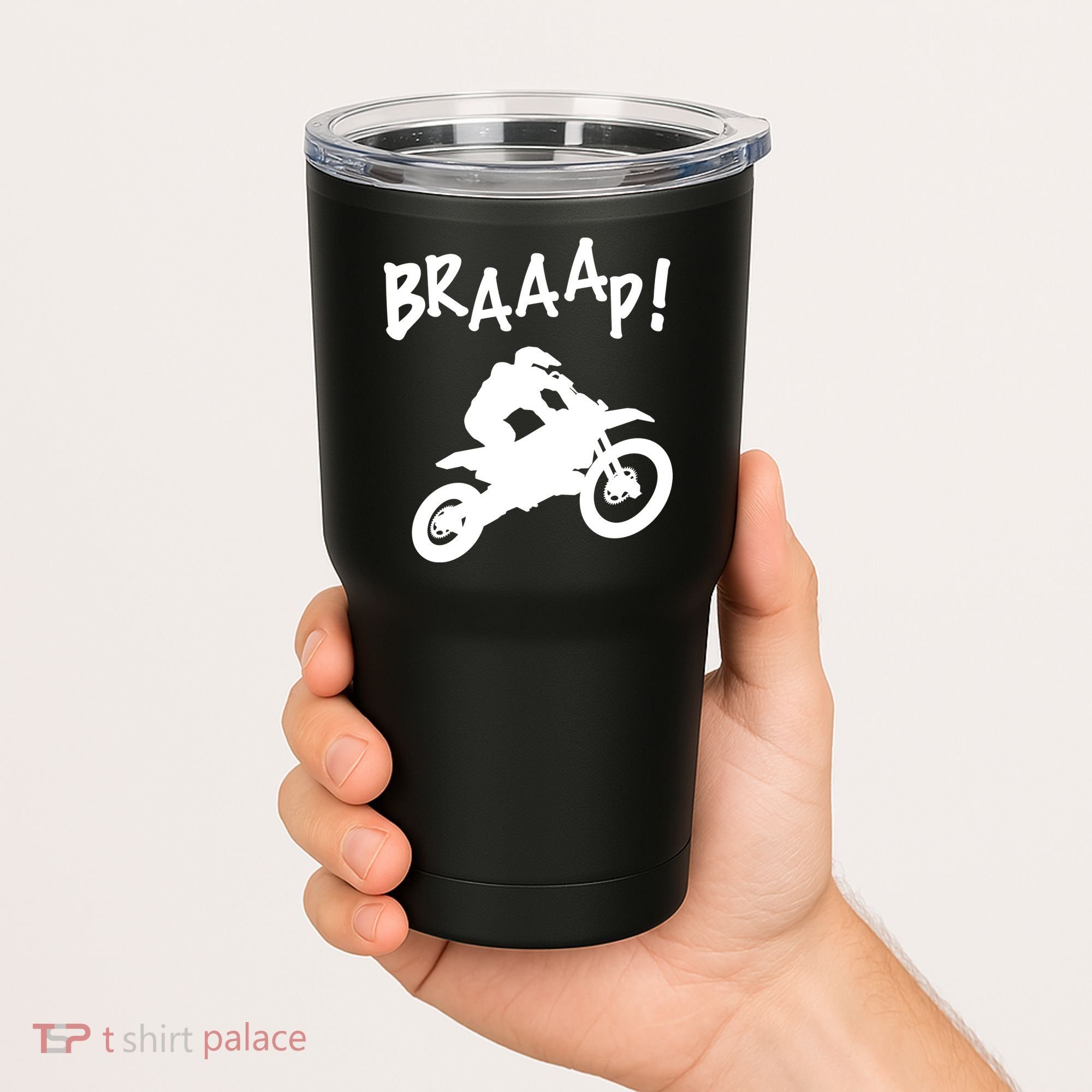 Motocross Dirt Bike Braaap Gift Tumbler