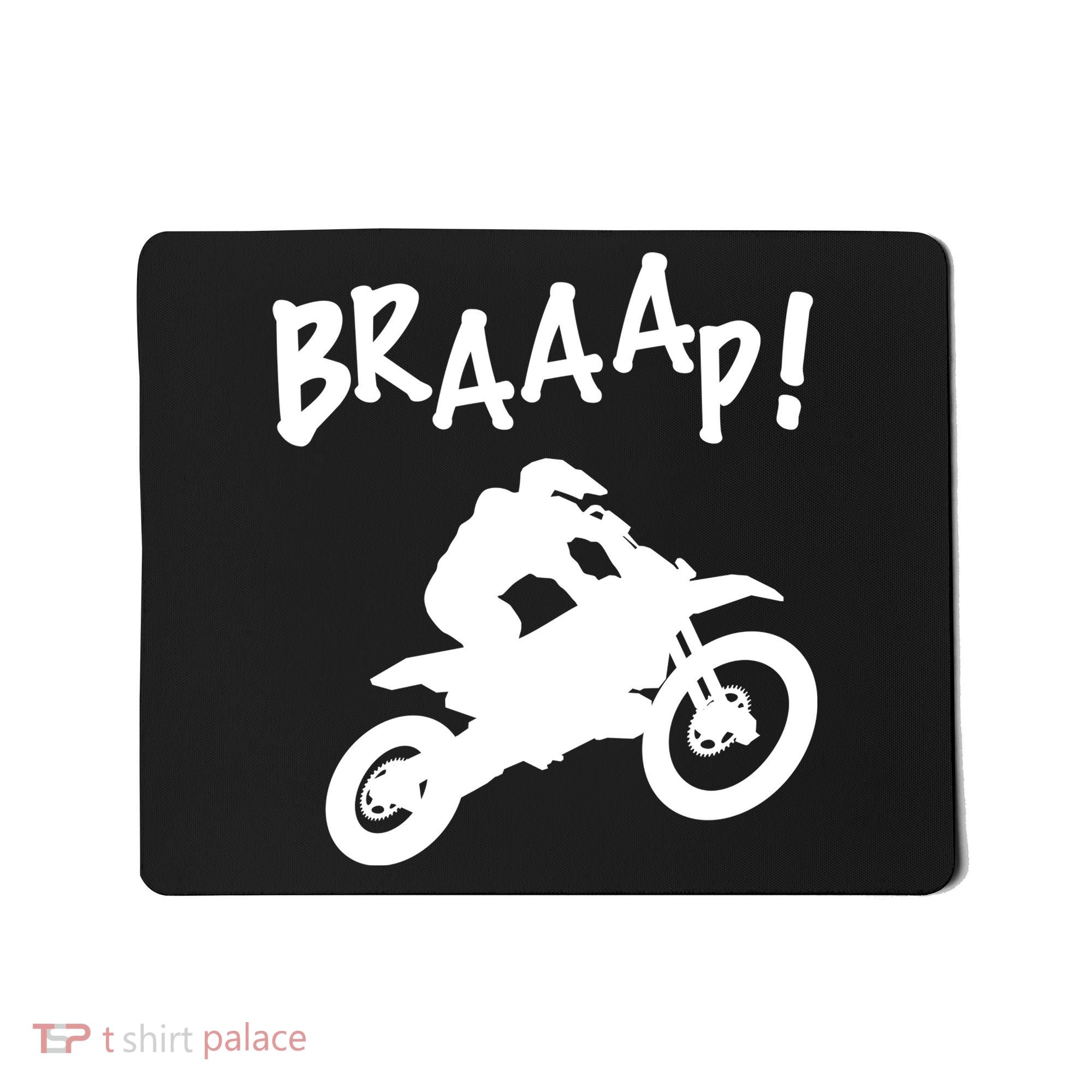 Motocross Dirt Bike Braaap Gift Mousepad