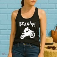 Motocross Dirt Bike Braaap Gift Women's Tank Top thumb 2