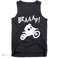 Motocross Dirt Bike Braaap Gift Tank Top thumb 0
