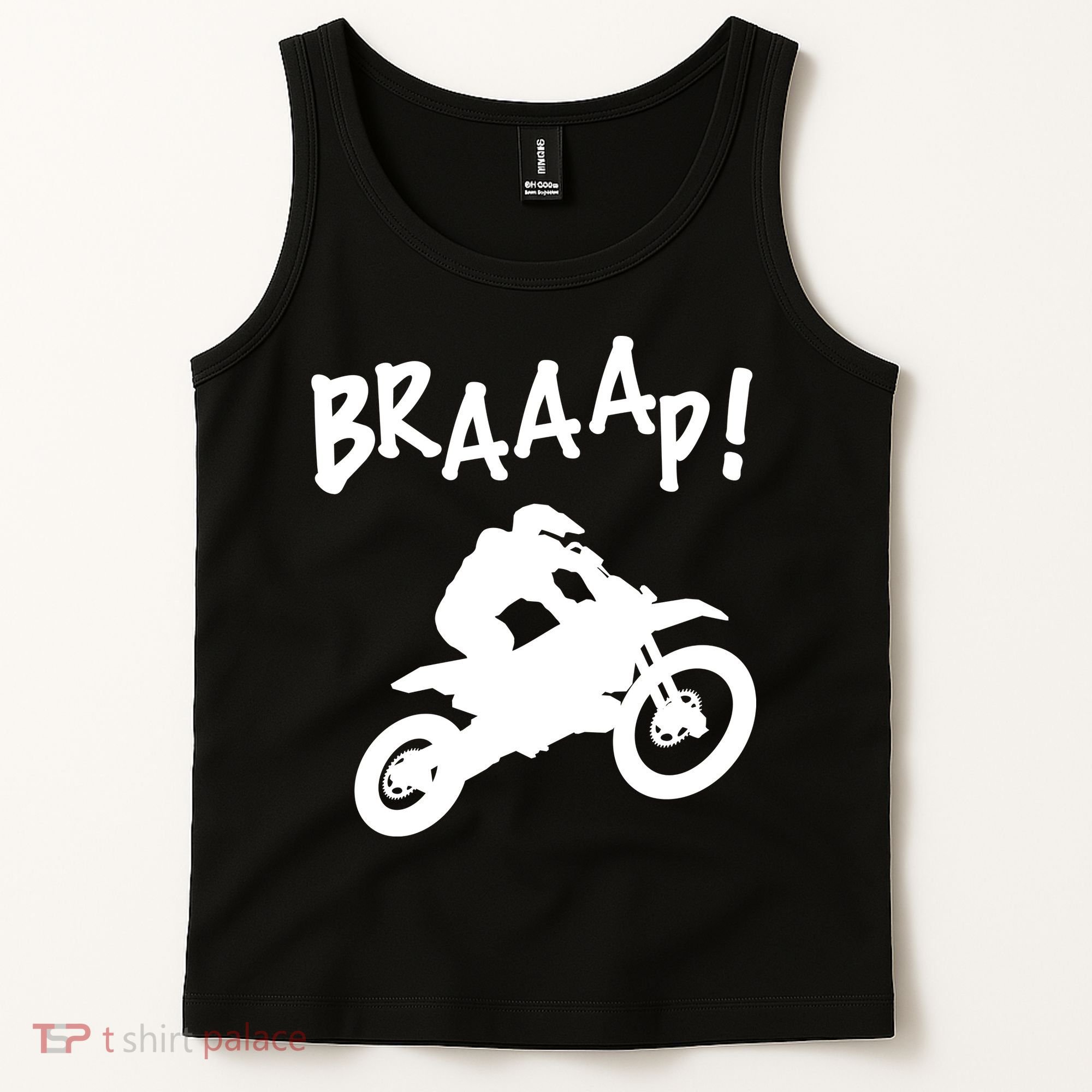 Motocross Dirt Bike Braaap Gift Tank Top