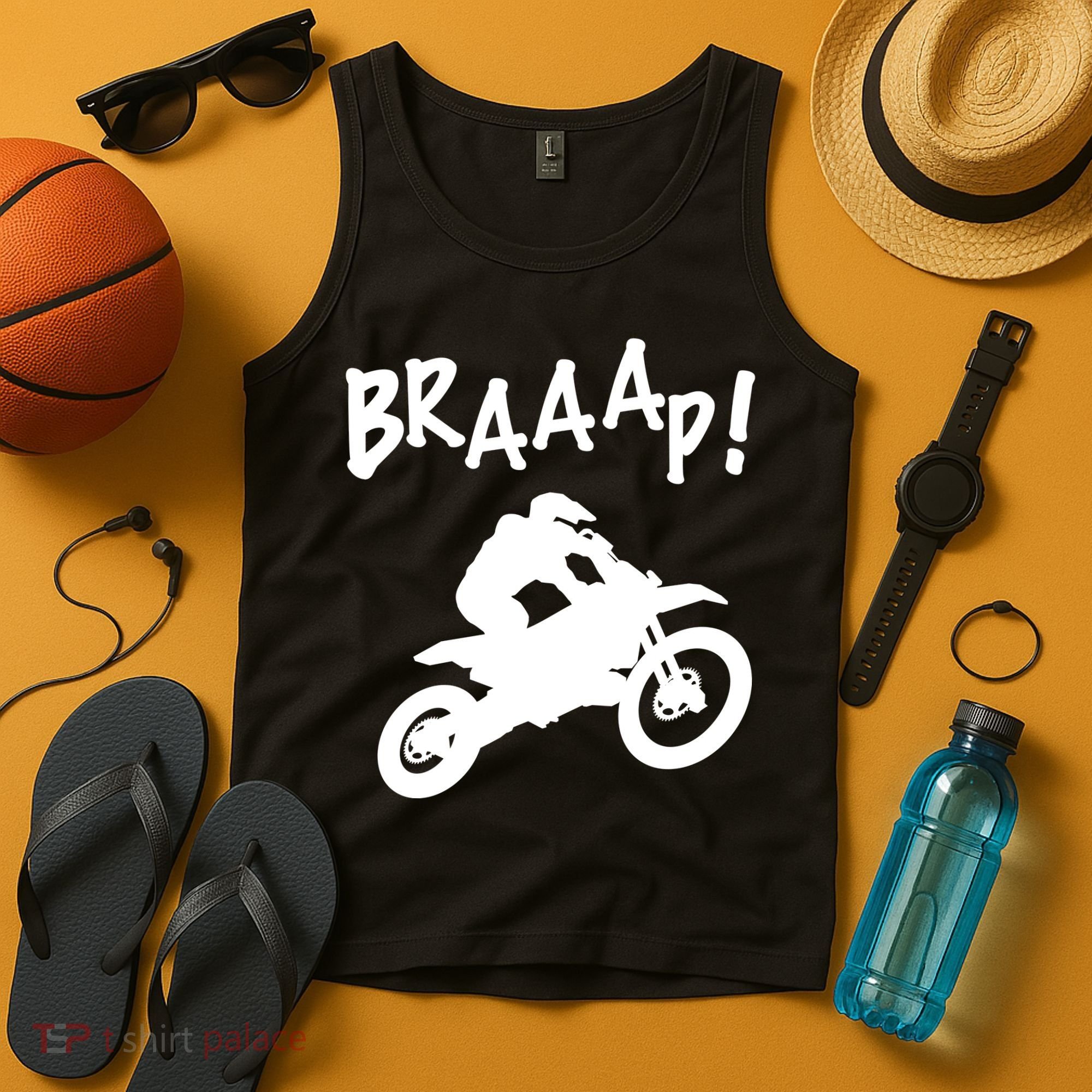 Motocross Dirt Bike Braaap Gift Tank Top