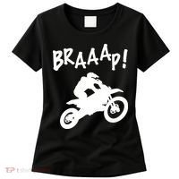 Motocross Dirt Bike Braaap Gift Women's T-Shirt thumb 0