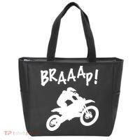 Motocross Dirt Bike Braaap Gift Tote Bag thumb 0
