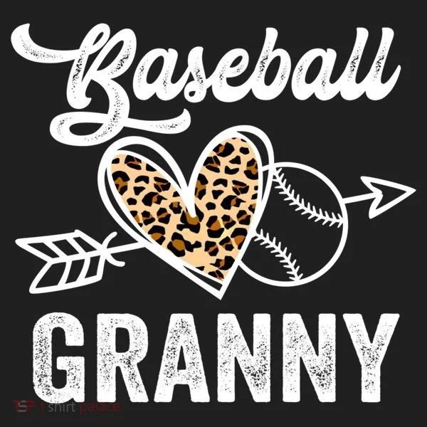 Mothers Day Baseball Granny Leopard Gift Women's Sweatshirt