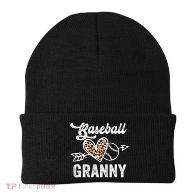 Mothers Day Baseball Granny Leopard Gift Beanie