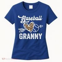Mothers Day Baseball Granny Leopard Gift Women's T-Shirt thumb 0