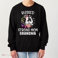 MotherS Day Blessed Strong Mom Grandma Strong Women Gift Women's Sweatshirt thumb 0