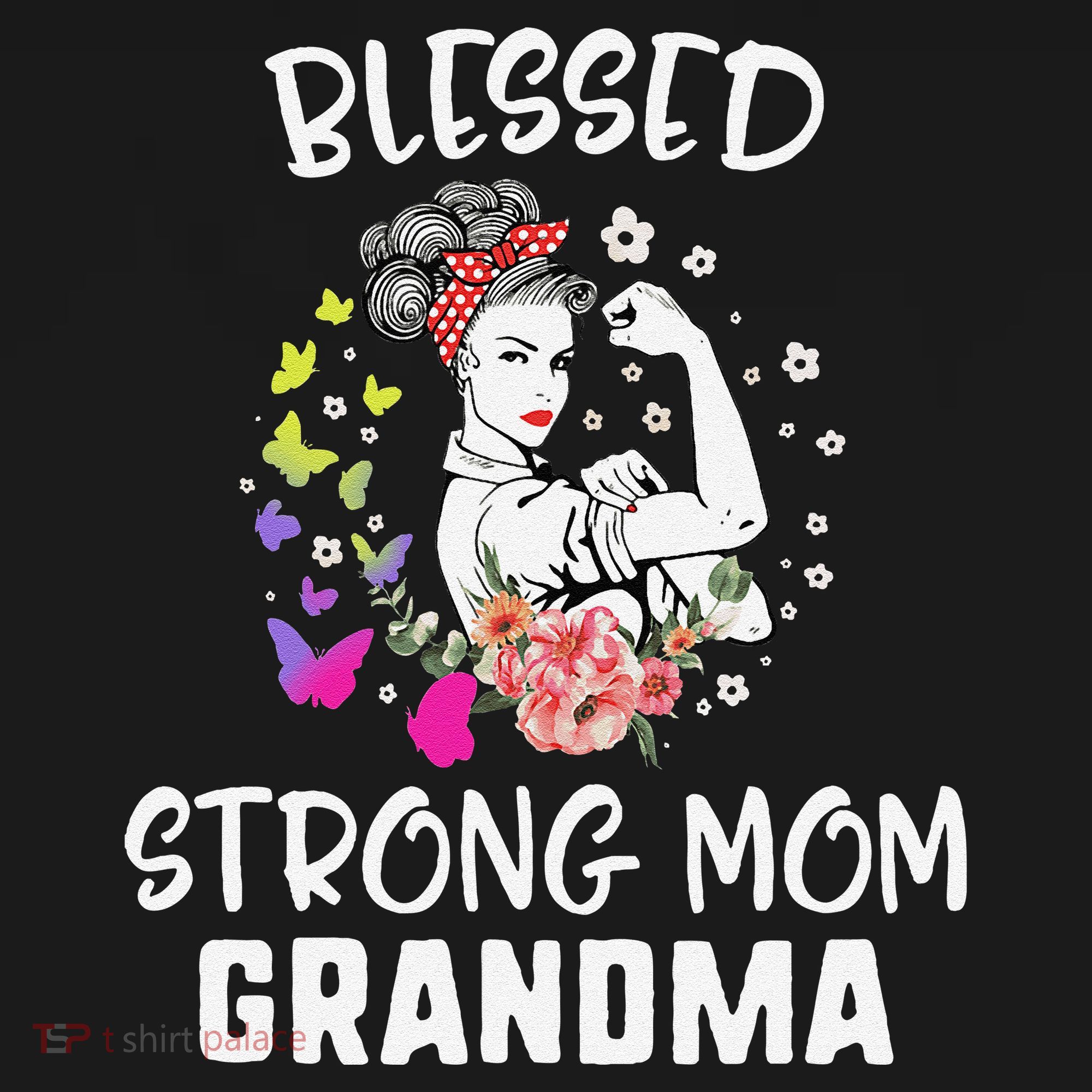 MotherS Day Blessed Strong Mom Grandma Strong Women Gift Coaster