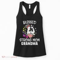 MotherS Day Blessed Strong Mom Grandma Strong Women Gift Women's Tank Top thumb 0