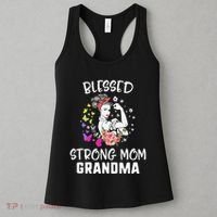 MotherS Day Blessed Strong Mom Grandma Strong Women Gift Women's Tank Top thumb 3