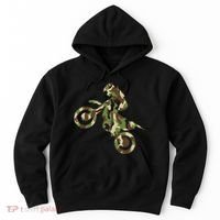 Motocross Dirt Bike Racing Camo Camouflage Hoodie thumb 0