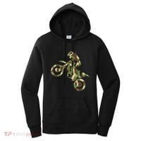 Motocross Dirt Bike Racing Camo Camouflage Women's Hoodie thumb 0