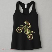 Motocross Dirt Bike Racing Camo Camouflage Women's Tank Top thumb 3