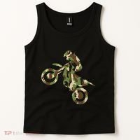 Motocross Dirt Bike Racing Camo Camouflage Tank Top thumb 2