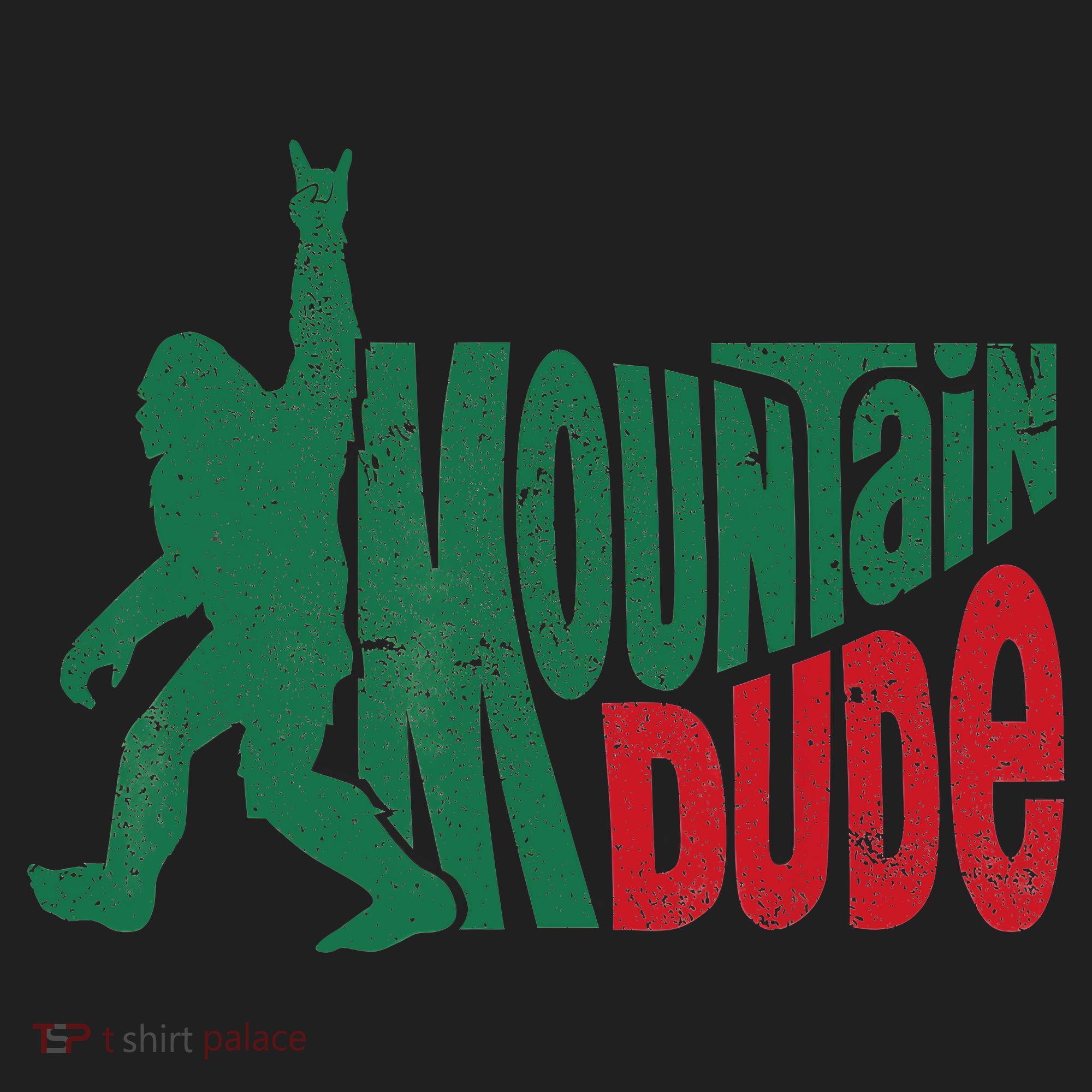 Mountain Dude Bigfoot Sasquatch Hiking Funny Women's Sweatshirt