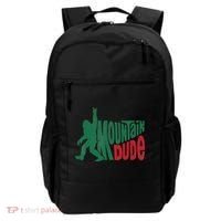 Mountain Dude Bigfoot Sasquatch Hiking Funny Backpack thumb 0
