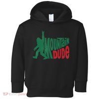 Mountain Dude Bigfoot Sasquatch Hiking Funny Toddler Hoodie thumb 0