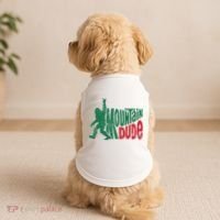 Mountain Dude Bigfoot Sasquatch Hiking Funny Doggie Tank thumb 2