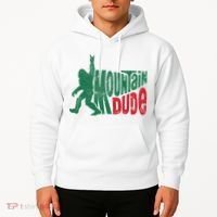 Mountain Dude Bigfoot Sasquatch Hiking Funny Hoodie thumb 2