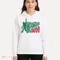 Mountain Dude Bigfoot Sasquatch Hiking Funny Hoodie thumb 5