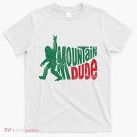 Mountain Dude Bigfoot Sasquatch Hiking Funny T-Shirt thumb 0