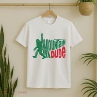 Mountain Dude Bigfoot Sasquatch Hiking Funny T-Shirt thumb 2