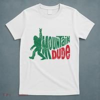 Mountain Dude Bigfoot Sasquatch Hiking Funny T-Shirt thumb 5