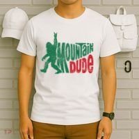 Mountain Dude Bigfoot Sasquatch Hiking Funny T-Shirt thumb 6