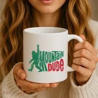 Mountain Dude Bigfoot Sasquatch Hiking Funny Coffee Mug thumb 3