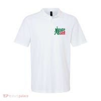 Mountain Dude Bigfoot Sasquatch Hiking Funny Polo thumb 0