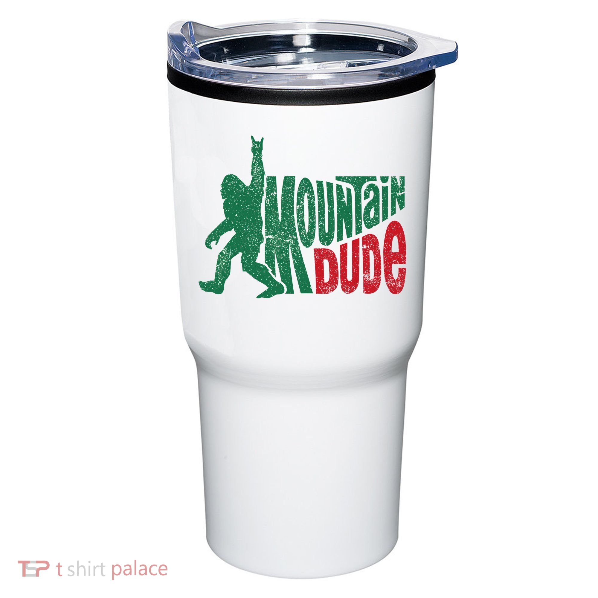 Mountain Dude Bigfoot Sasquatch Hiking Funny Tumbler