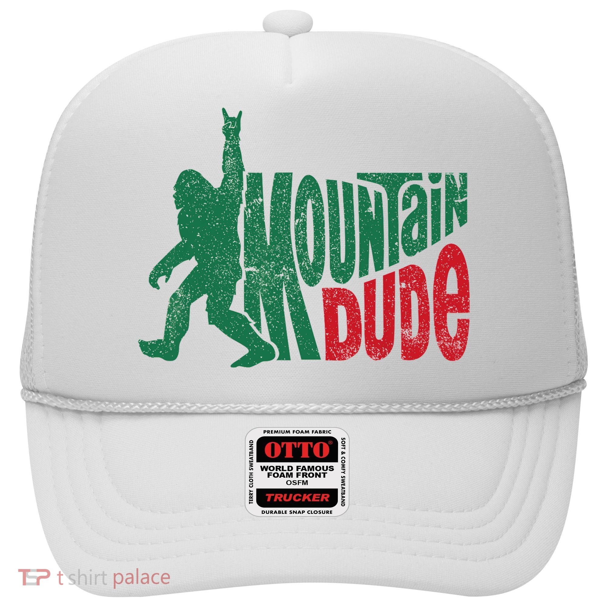 Mountain Dude Bigfoot Sasquatch Hiking Funny Hat
