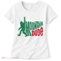 Mountain Dude Bigfoot Sasquatch Hiking Funny Women's T-Shirt thumb 0