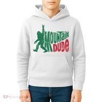 Mountain Dude Bigfoot Sasquatch Hiking Funny Kids Hoodie thumb 4