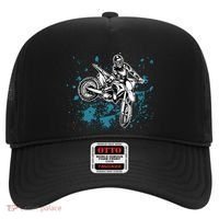 Motocross Dirt Bike Rider Gift Hat thumb 0