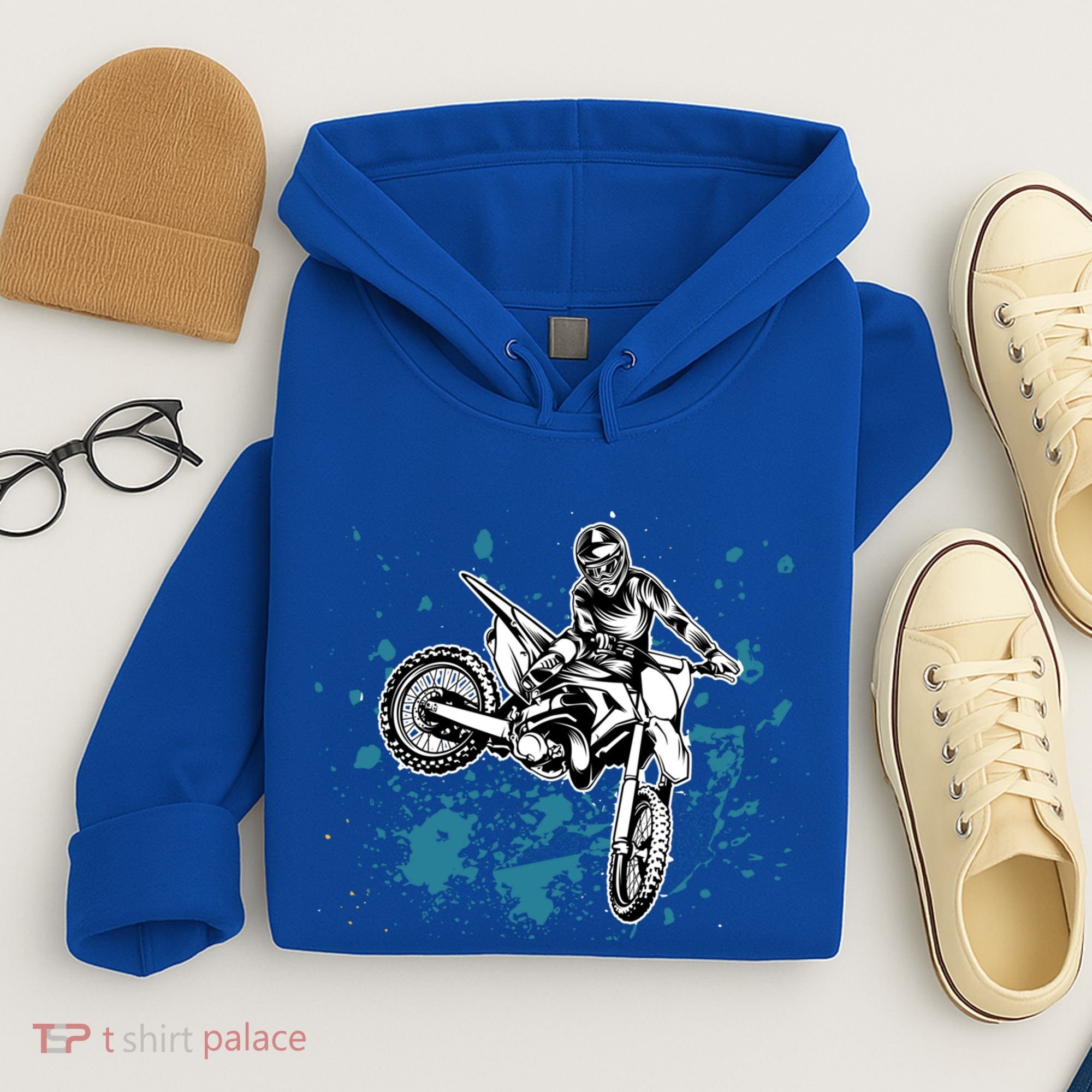 Motocross Dirt Bike Rider Gift Hoodie