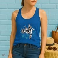 Motocross Dirt Bike Rider Gift Women's Tank Top thumb 2