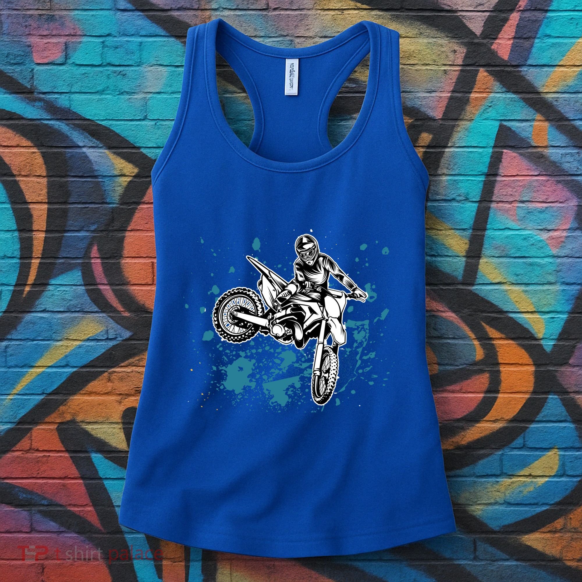 Motocross Dirt Bike Rider Gift Women's Tank Top