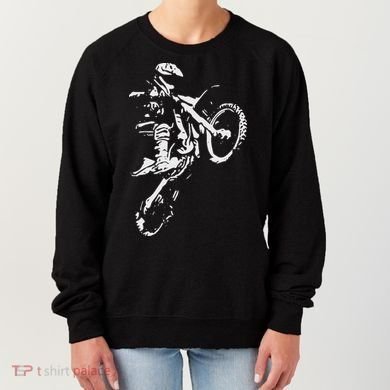 Motocross Dirt Bike Women's Sweatshirt