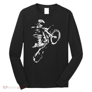 Motocross Dirt Bike Long Sleeve Shirt